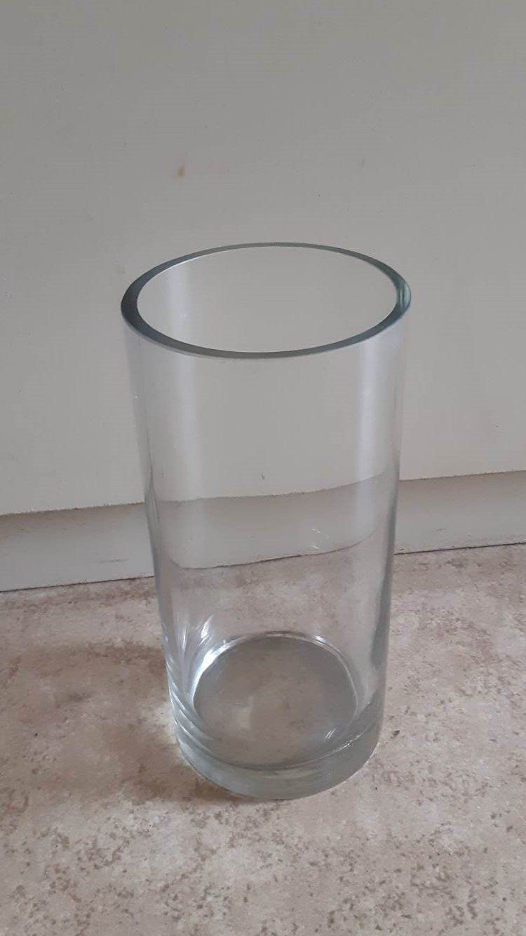 Vasi & Recipienti: Deko Vase aus Massivglas, gerade Form – Nuovo (secondo la descrizione) da Möhlin venduto da Simba4871 2