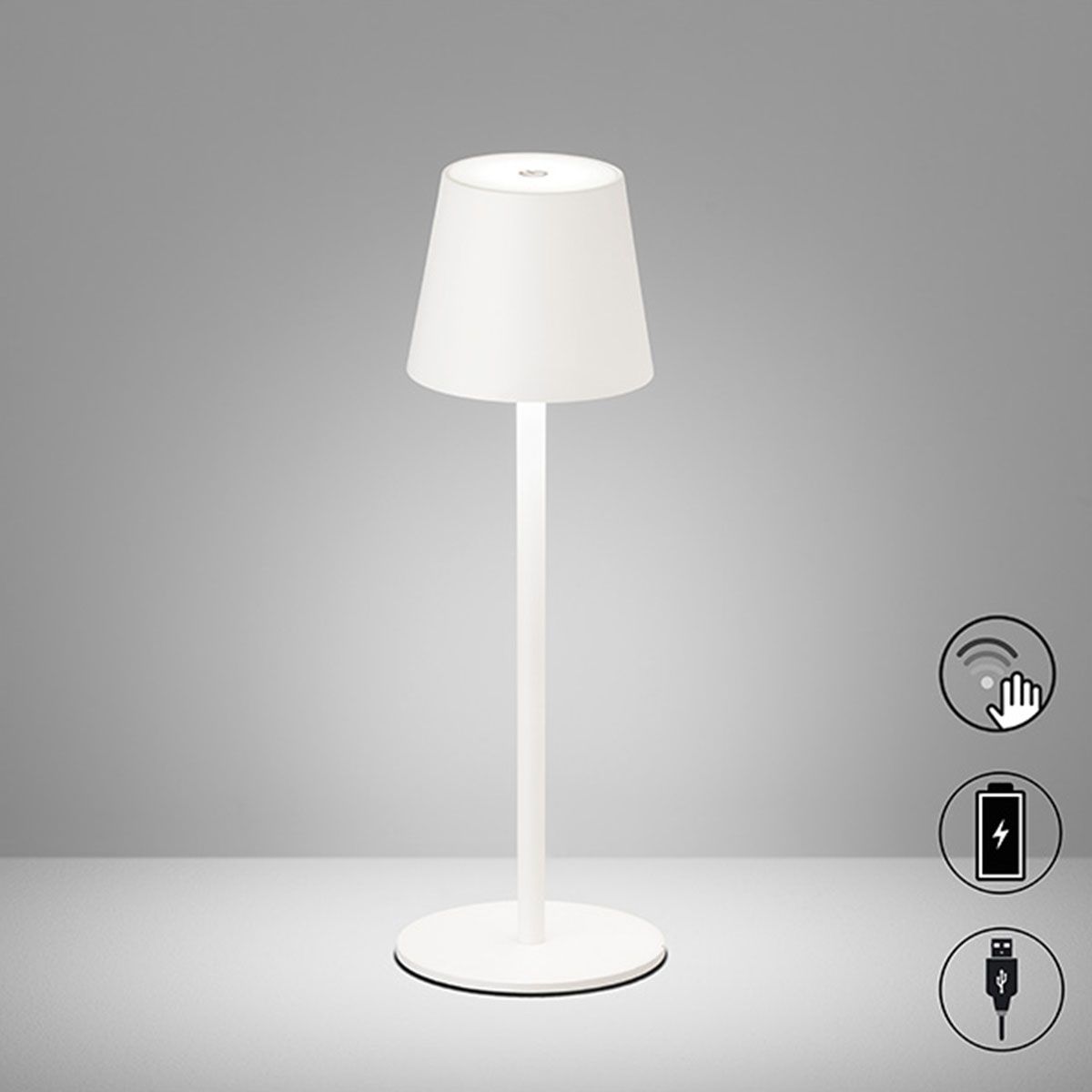 Lampen: LED Tischleuchte, Weiss, Sensordimmer – Neu (gemäss Beschreibung) aus Kreuzlingen von Smart-Light 1