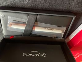 Caran d'Ache Tintenroller neu Léman Weiss Roségold