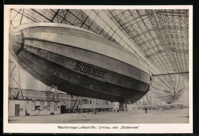 Fotografie &  Plakate: Fotografie Zeppelin Bodensee, Umbau des  – Gebraucht aus Berlin von bartko-reher