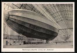 Fotografie Zeppelin Bodensee, Umbau des 