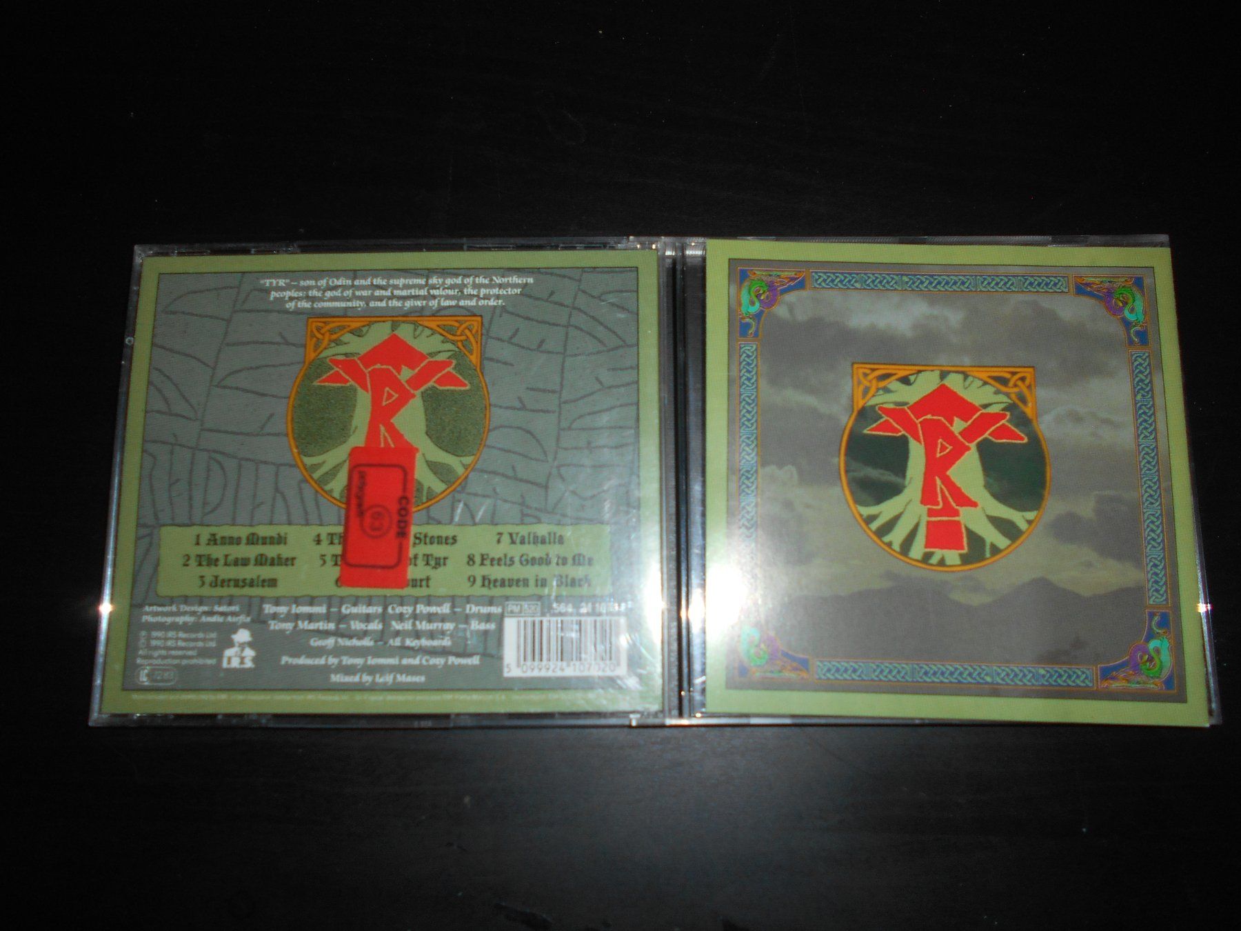 CD: Black Sabbath – Tyr / 1990 – Usato da Aarberg venduto da witchhunter01 1