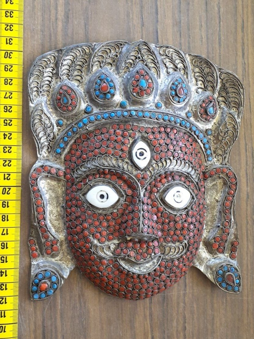 Sonstige Antiquitäten & Kunst: Antike Mahakala Maske Tibet – Gebraucht aus Mörschwil von antiksalon21 6