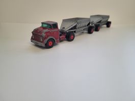 MATCHBOX KINGSIZE K-4 FRUEHAUF HOPPER TRAIN, VINTAGE 1964