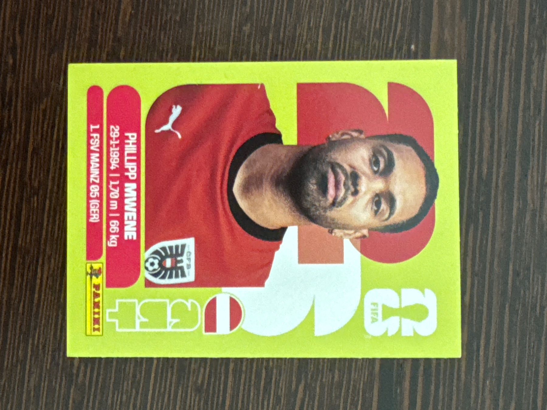 Panini Sammelbilder & Trading cards: Panini FIFA WM 2026 AUT 8 – Neu (gemäss Beschreibung) aus Zofingen von Tho66