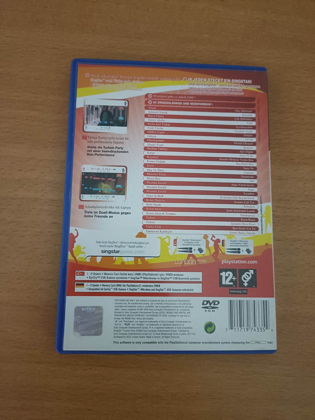 Spiele: Singstar Turkish Party – Gebraucht aus Köniz von Gamecollect 2