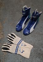 Orig Sauber F1 Handschuhe mit Autogramm N. Heidfeld + Schuhe