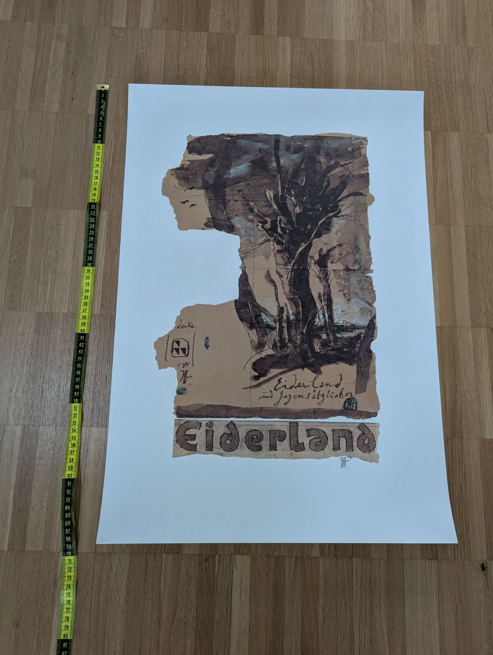 Poster & Bilder: Horst Janssen Signierter Art Eiderland – Gebraucht aus Hünenberg See von SpecialEditionGaming