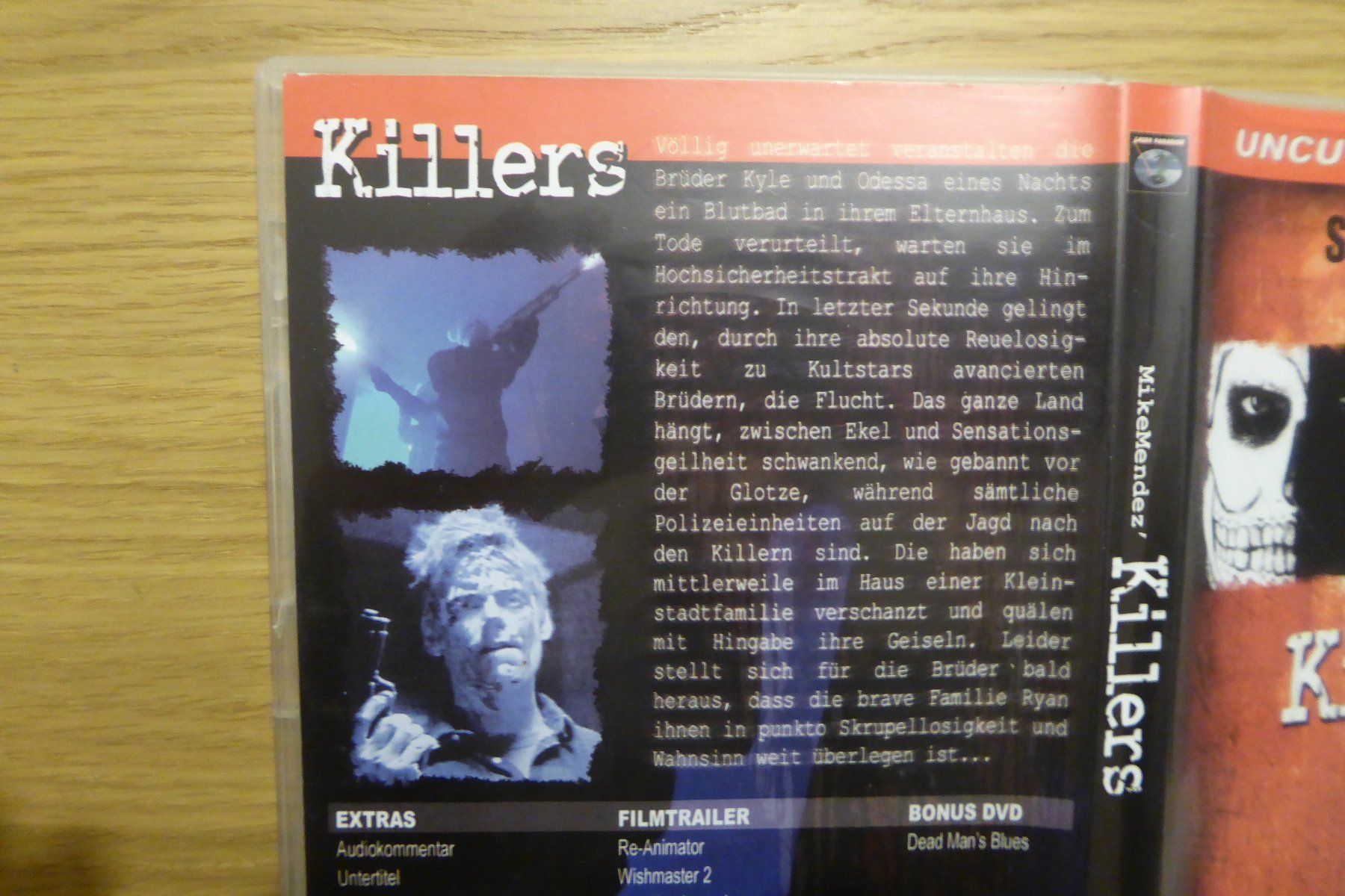 Tutti i DVDs: 2xDVD Mike Mendez Killers – Usato da Allschwil venduto da Summelsarium 1