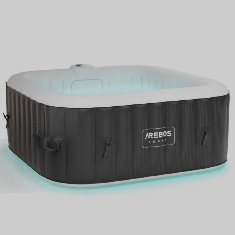 Whirlpool: SPA Pool "CORFU" mit LED 2400W NEU – Neu (gemäss Beschreibung) aus Nebikon von warendiscount