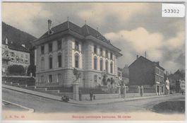St. Imier - Banque cantonale bernoise - animee