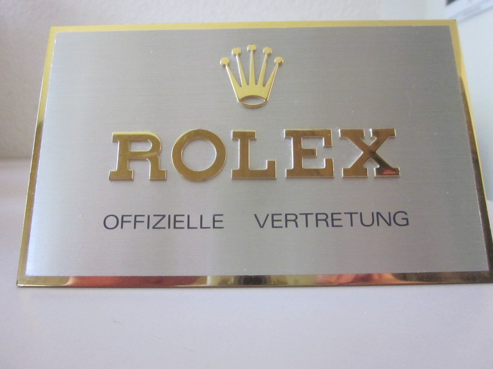 Insegne: Rolex Schild – Usato da Adliswil venduto da maese610 2