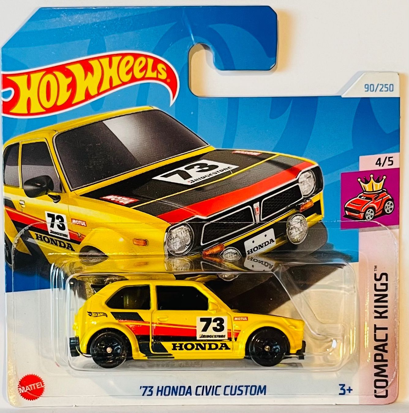 Hot Wheels Modellini d'auto: Hot Wheels - '73 Honda Civic Custom – Nuovo e nell'imballaggio originale da Brittnau venduto da tor129