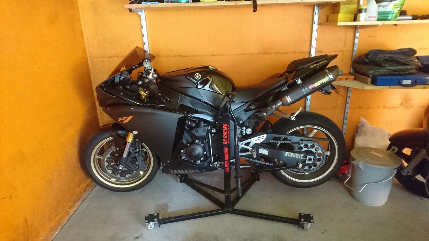 Stander: Motorradheber, Zentralständer  – Usato da Greppen venduto da Hobbyschlosser 2