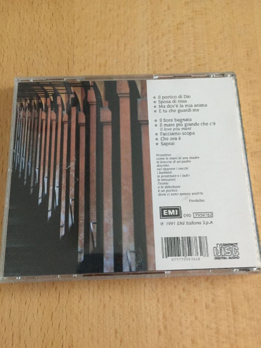 CD: Fiordaliso - Il Portico di Dio – Usato da Rüti ZH venduto da alumedien 1