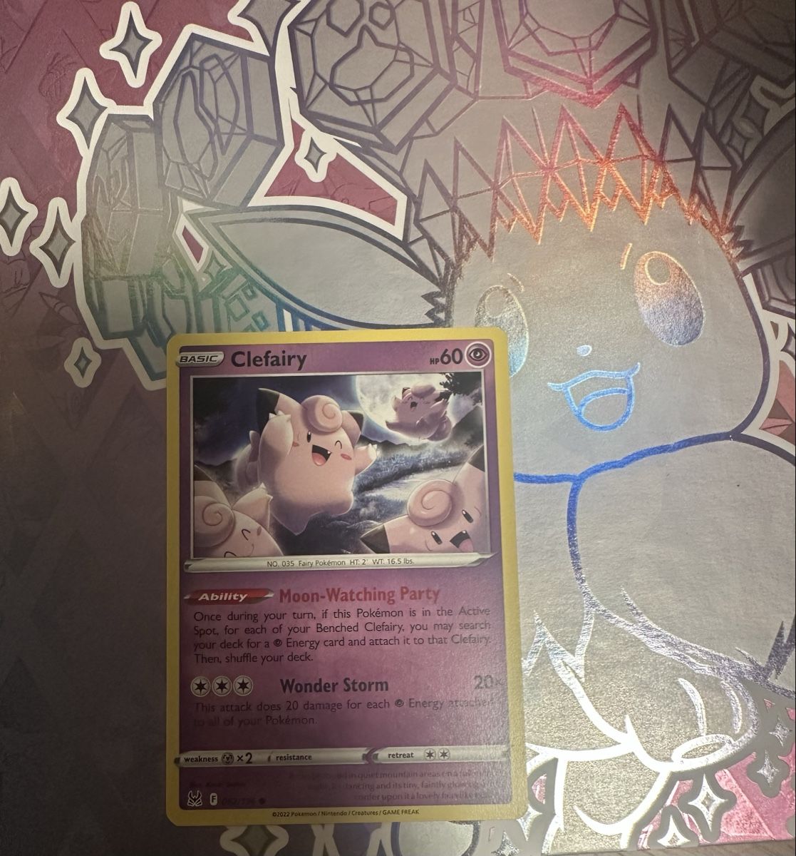 Pokémon Carte collezionabili: Clefairy 062/196 Lost Origin Pokémon  – Usato da Innerberg venduto da kirkizsara 2