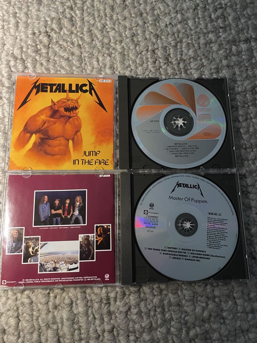 CDs: 2x Metallica  – D'occasion à Reinach AG par trigger7811 1