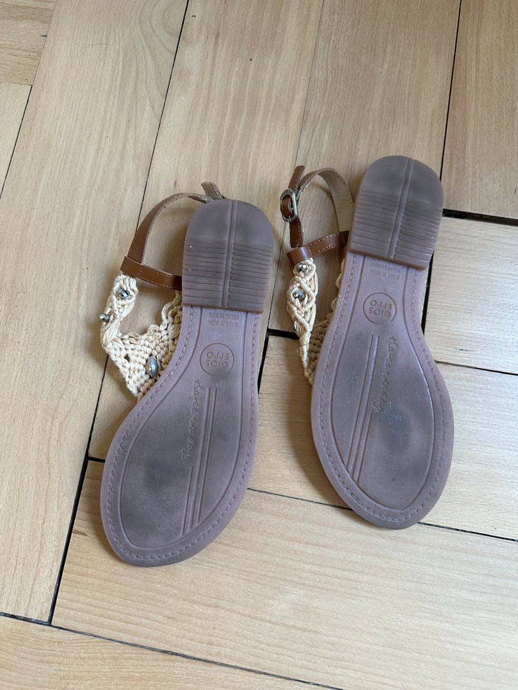Chaussures femmes: GIOSEPPO - Leder Sandale braun 39 – D'occasion à Zürich par Diazaio 2