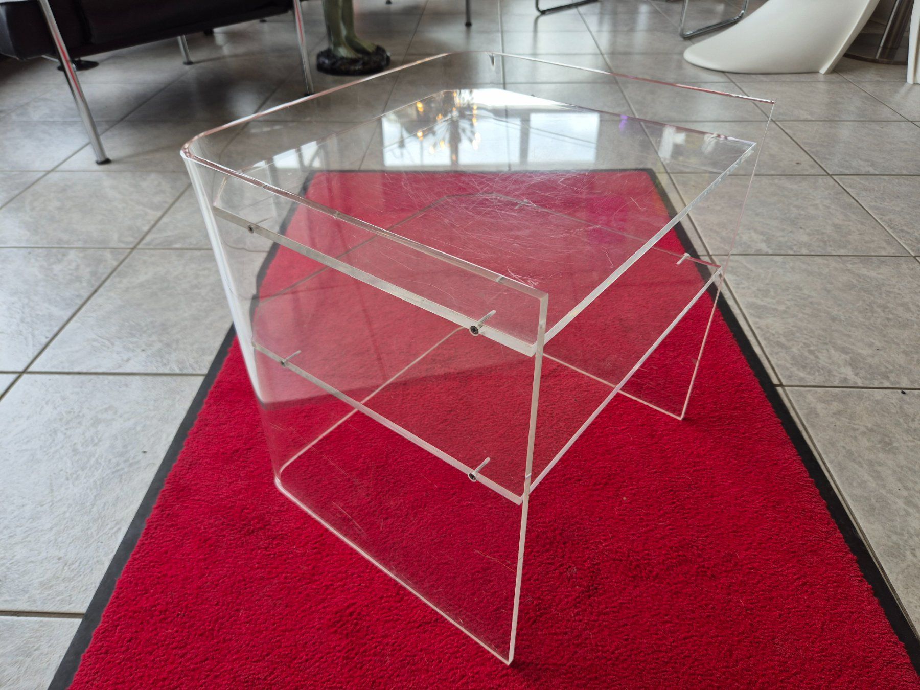 Nachttische: Plexiglas Nachttisch, Coffee-Table, Beistelltisch 2 Ablagen – Gebraucht aus Nottwil von Wondewa-Shop 8