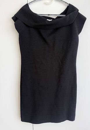 Schwarzes Kleid, Gr XL