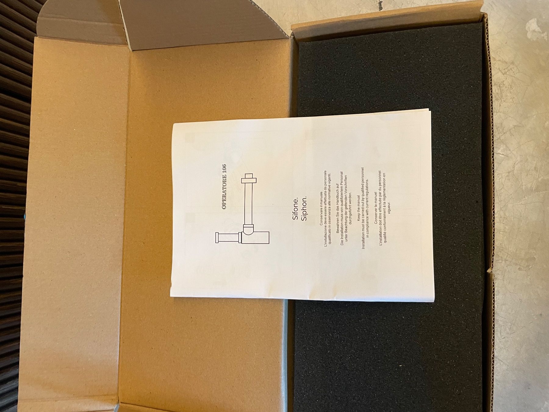 Armaturen: Mariner Design-Siphon gold gebürstet – Neu und originalverpackt aus Feldbrunnen von pet_d26z 2