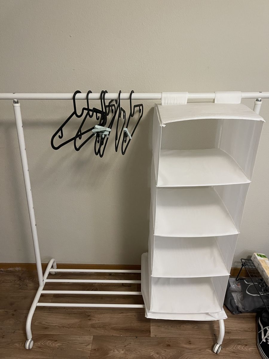 Ikea Guardaroba: IKEA RIGGA Height Adjustable Cloth Rack – Nuovo (secondo la descrizione) da Zürich venduto da Jiajun_Peng