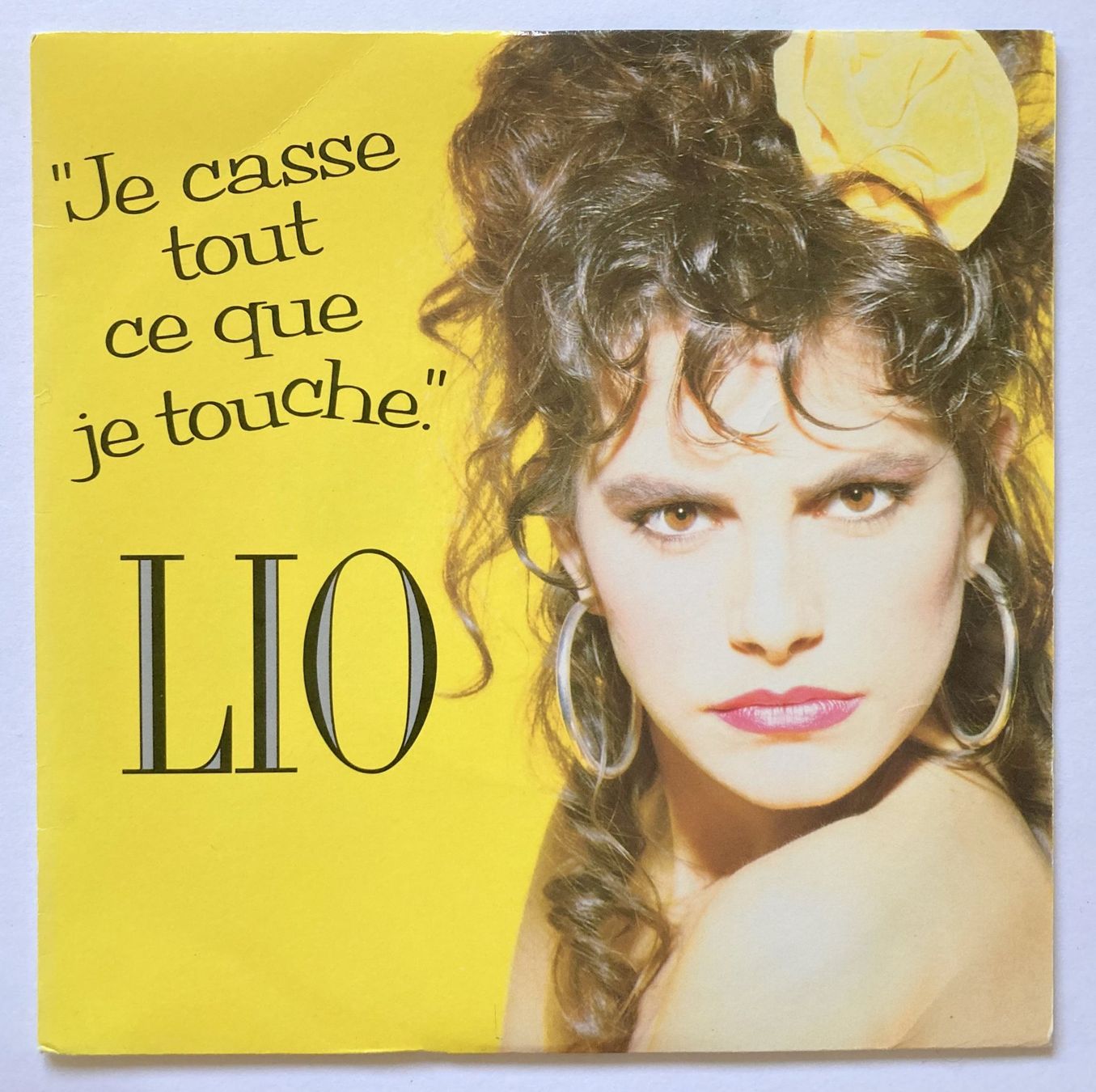 Dischi in vinile: LIO - JE CASSE TOUT CE QUE JE TOUCHE – Usato da Bottens venduto da hotter-than-hell