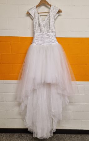 Elegantes Pronovias Hochzeitskleid, Gr. 36, weiss