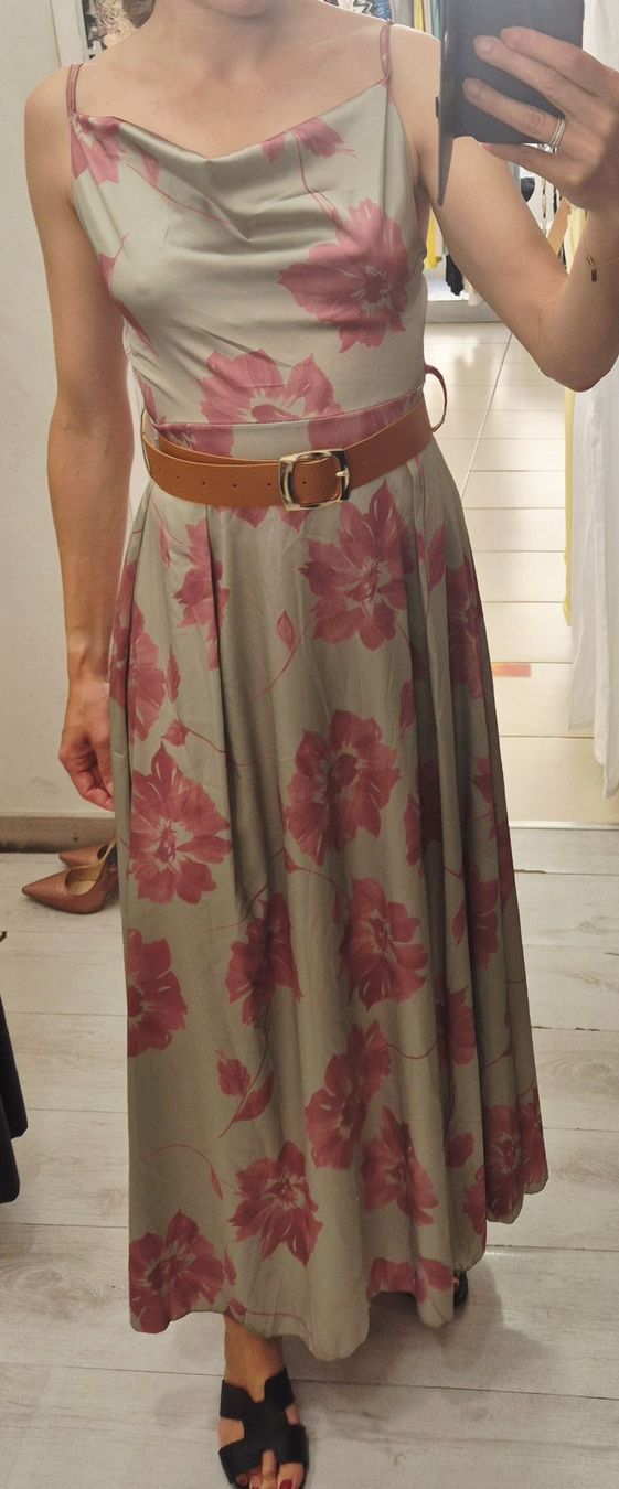 Vestiti: Sommerkleid mit Blumenmuster, leichte Stoff, Gr. S-M – Usato da Unterengstringen venduto da ang_tm99