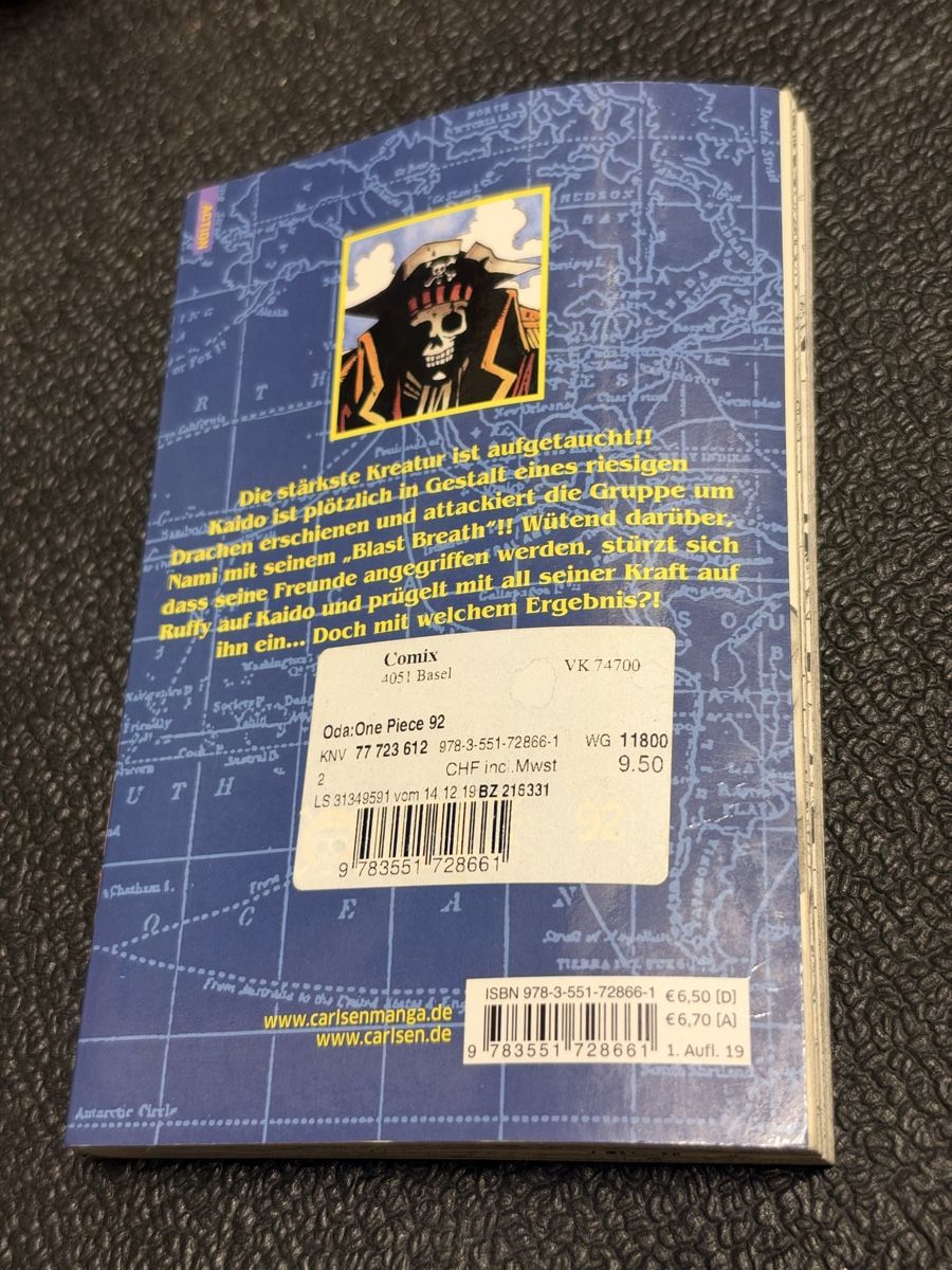 Fumetti: One Piece Manga 92 – Usato da Matten b. Interlaken venduto da anisacorner 1