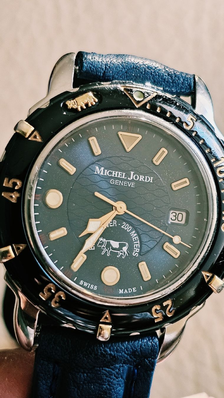 Michel Jordi Uhren: Michel Jordi quartz – Gebraucht aus vevey von Edwatch 3
