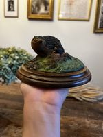 Dekofigur Igel und Maulwurf