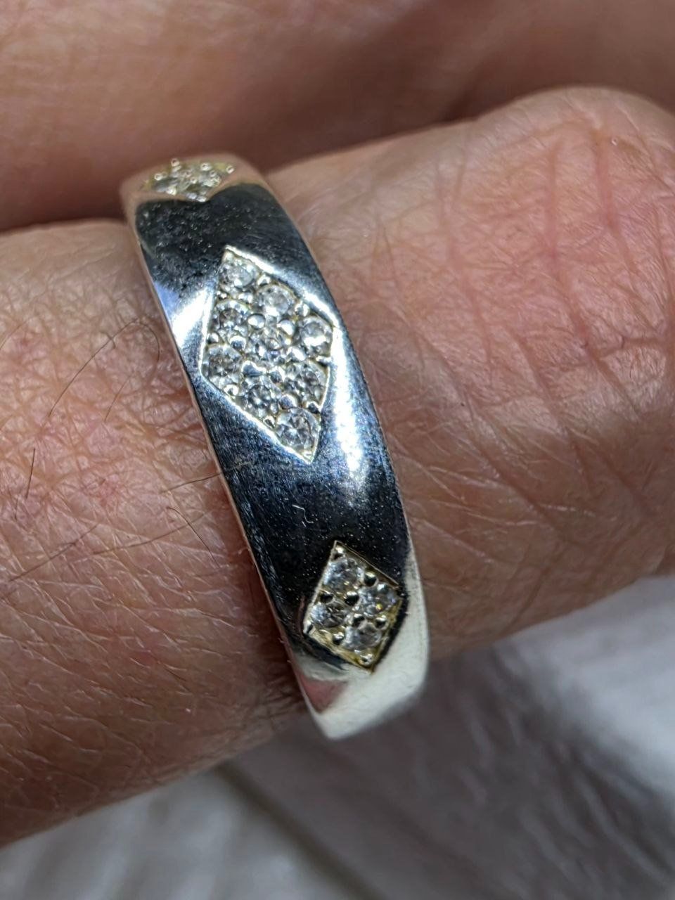 Anelli: Bague avec zircons – Usato da Reconvilier venduto da MARCLAT 6