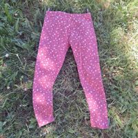 Angeraute Leggins in Grösse 122