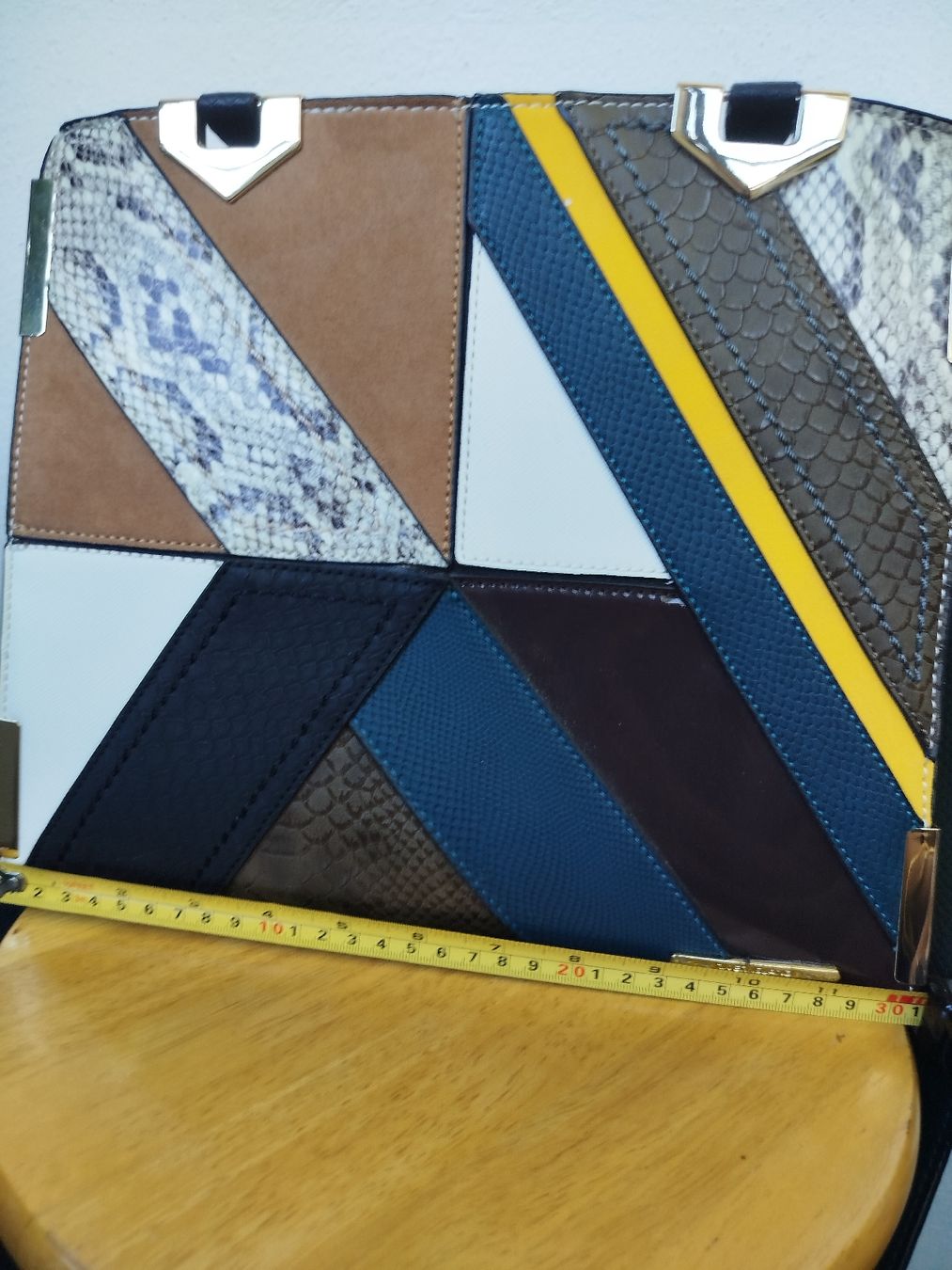 Borse da donna: River Island Tote Bag, Geometric Patchwork Unique style ! – Nuovo e nell'imballaggio originale da Genève venduto da jze_c9tt 6