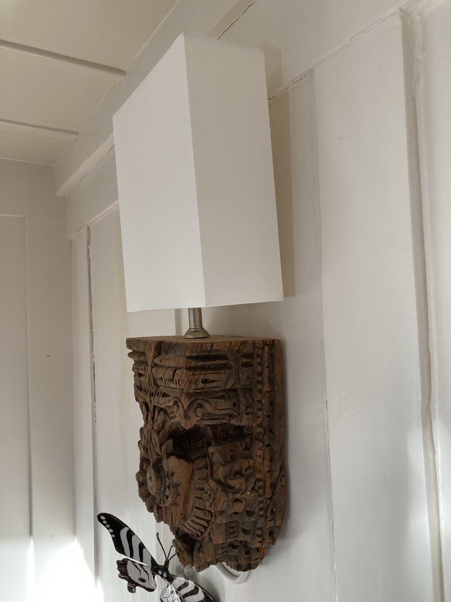 Lampade: Indonesische Wandlampe – Nuovo (secondo la descrizione) da Bolligen venduto da abara1 2
