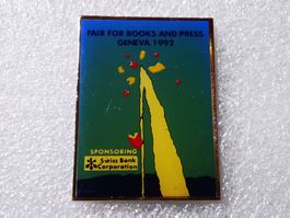 Ansteckpin 138: Fair for Books and Press 1992