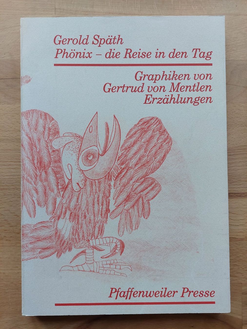Libri: Phönix die Reise in den Tag - Gerold Späth – Usato da Obfelden venduto da Foto_Bild_Kunst_Buch