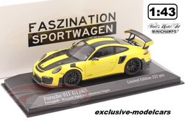 PORSCHE 911 (991) GT2 RS Weissach Paket 2018 1:43 Minichamps