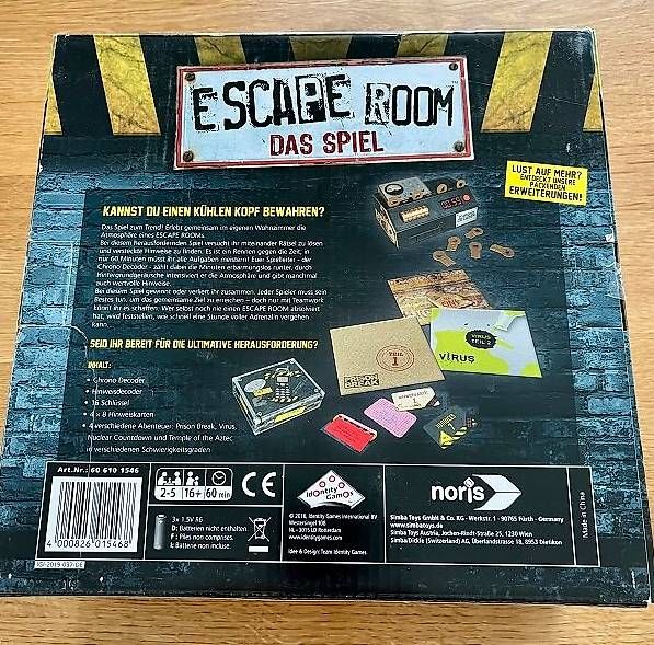 Giochi: Escape Room Das Spiel Exit – Nuovo (secondo la descrizione) da Jona venduto da Irmala 1