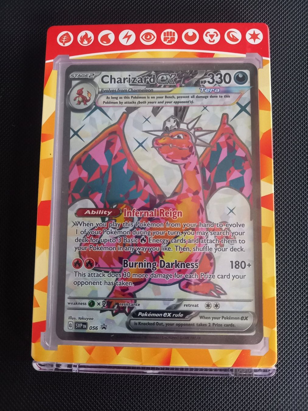 Pokémon Carte collezionabili: Charizard ex 056 - Promo - Mint - EN – Nuovo (secondo la descrizione) da Genève venduto da eti_lnc7