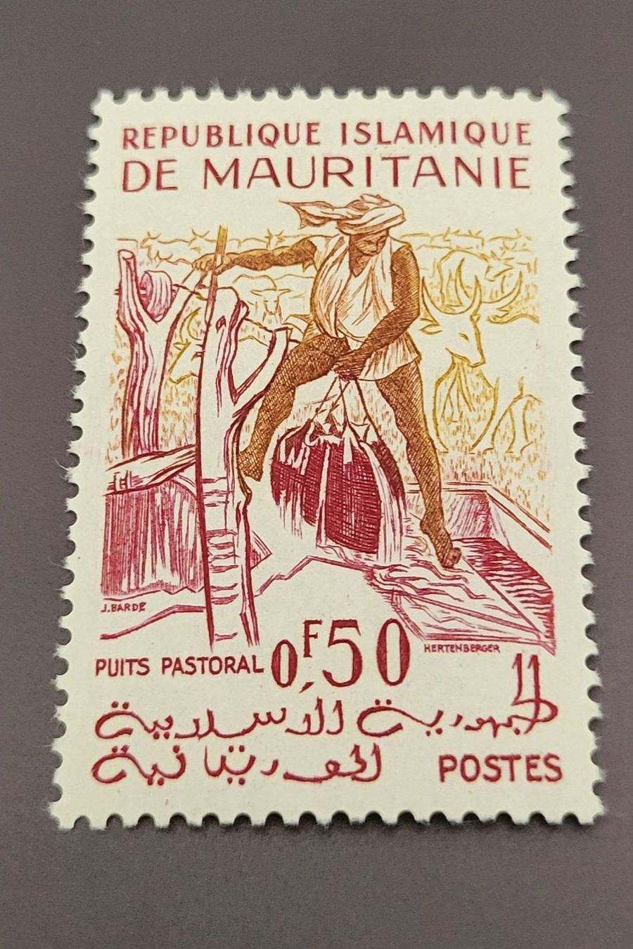 Tutti i francobolli: Mauretanien 1961 briefmarke A019 – Usato da St Gallen venduto da Stampsalshobby