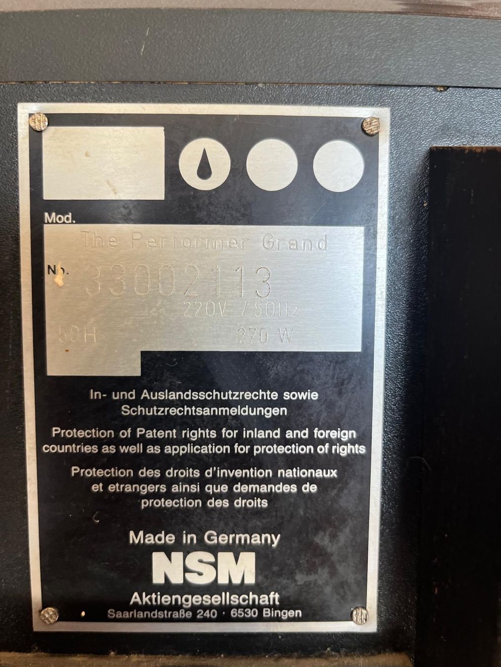 Jukebox: Musikbox NSM The Performer Grand – Usato da Wettswil venduto da IfeAA6 3