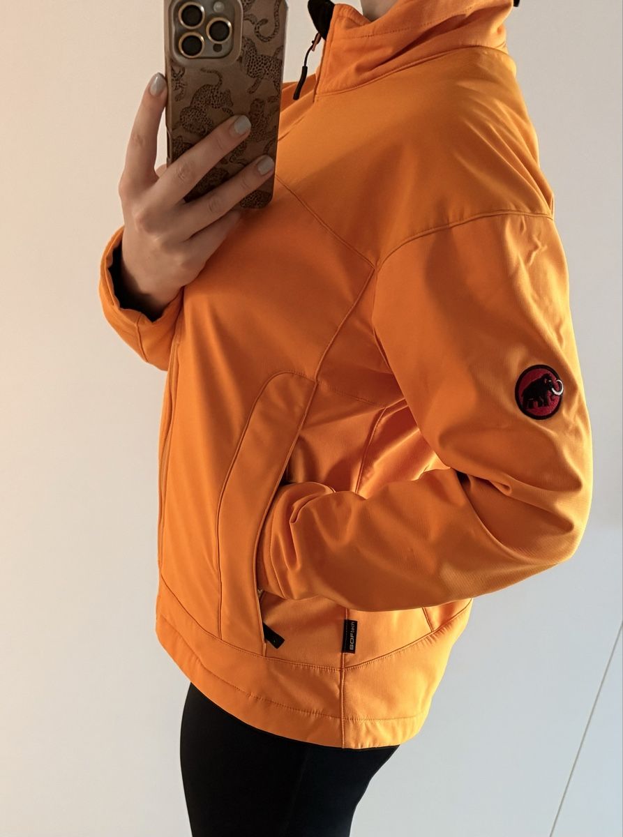 Mammut Giacche: Mammut Softshell Jacke Orange M 38 SOFtech Weste gelb  – Usato da Staad SG venduto da Chirrari 2