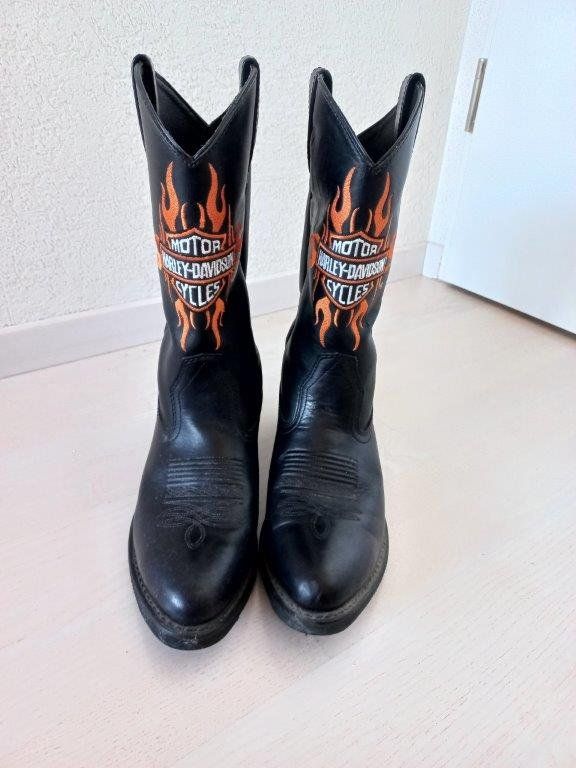 Harley-Davidson Scarpe da uomo: Harley Davidson Western Stiefel / Boots Grösse 45 – Usato da Pfäffikon / ZH venduto da Pefkadett 9