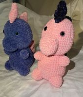 Handgemachte Dinosaurier Kuscheltiere