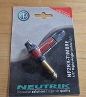 Neutrik Cable Plug Timbre Right Angle Jack Male Gold