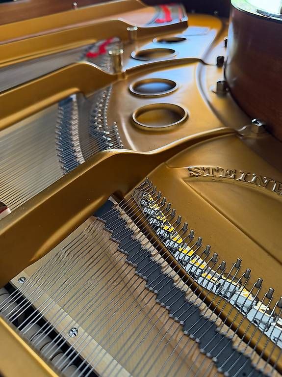 Musikinstrumente: Steinway & Sons O/180, revidiert – Gebraucht aus Bern von Heutschipiano 3
