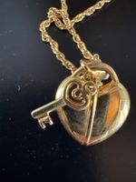 Mario Valentino Herz-Collier goldfarben