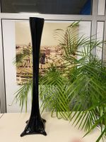 Bodenvase schwarz ! Höhe: 81 cm ! für Sonnenblume ?